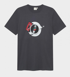 T-Shirt "Stockholm Morning Music" - charcoal