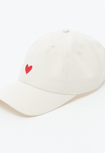 Givn Cap "GBTim Heart" - off white