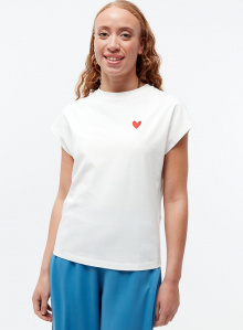 Givn T-Shirt "GBLaila Heart" - white