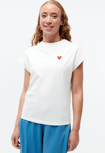 Givn T-Shirt "GBLaila Heart" - white