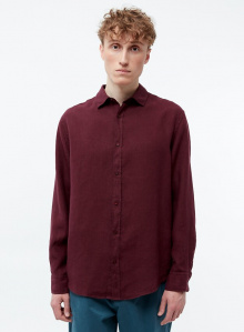 Givn Linen Shirt "GBJohn" - burgundy Givn Linen Shirt "GBJohn" - burgundy