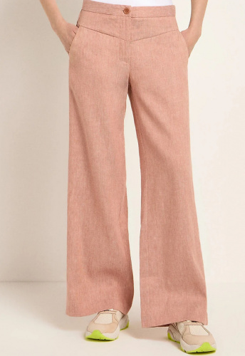 Lanius "Marlenehose" (Leinen) - mocha