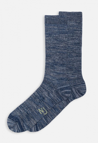 Nudie Socken "Rasmusson Rib" - blue