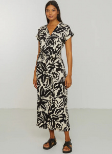 Jumpsuit "Dianella Botanical" - black