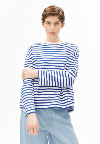 Sweatshirt "Frankaa Maarlen Stripe" - undyed/dynamo bl
