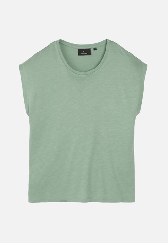 T-Shirt "Mithila" - green sage