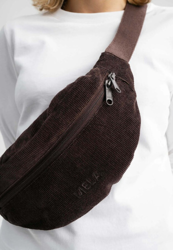 Kord Hip Bag "Bhavin" - schwarz