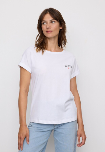 T-Shirt "Cayenne More Amore" - white
