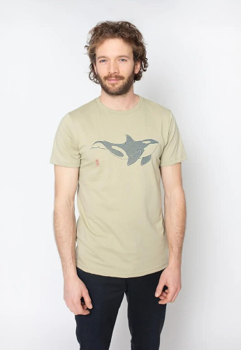 Zerum T-Shirt "Orca" - sage