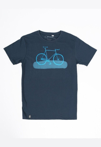 Zerum T-Shirt "Fixie" - navy