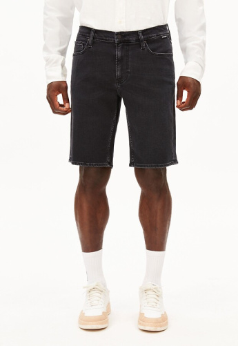 Jeans-Shorts "Naailo" - black washed authentic