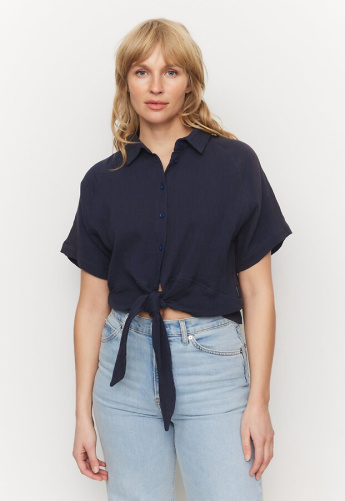 Bluse "Tulip" - navy