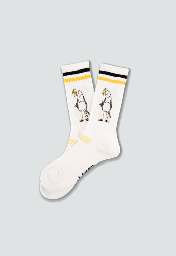 Flipping The Bird Tennis Socks