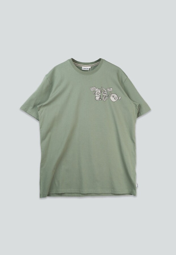 T-Shirt "Reel Fish Demo" - sea spray