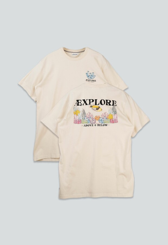 T-Shirt "Underwater Garden" - rainy day