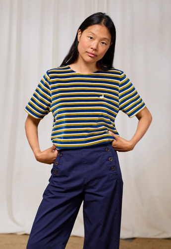 Nicki-T-Shirt "Cirali" - mixed stripes