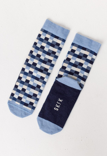 Socken "Epel" - blue