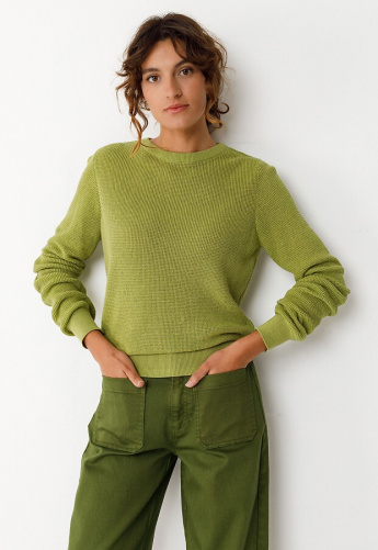 Strickpullover "Iradi" - grün