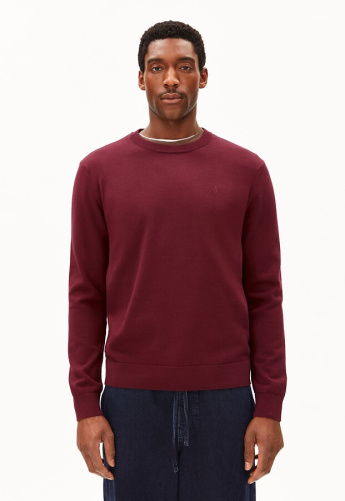Feinstrickpullover "Loukaa" - velvet red
