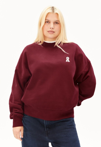 Sweatshirt "Iconic A Alizaa" - velvet red