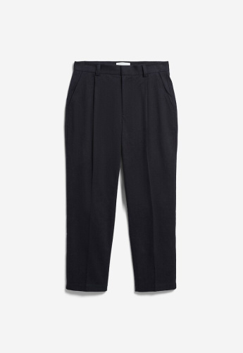 Taamir Structure Pleated Pant - black