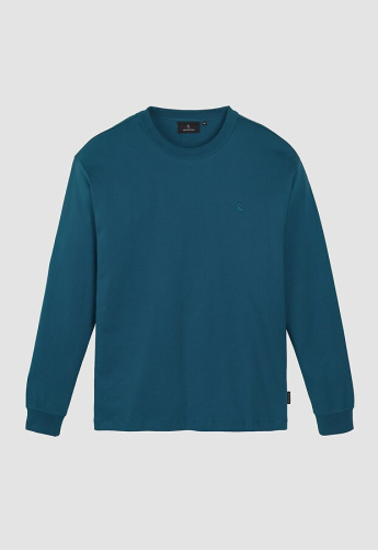 Longsleeve "Papaya" - deep teal