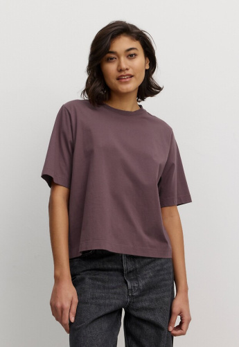 T-Shirt "Azolla" - dark grape