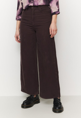 Kordhose "Erica" - dark grape