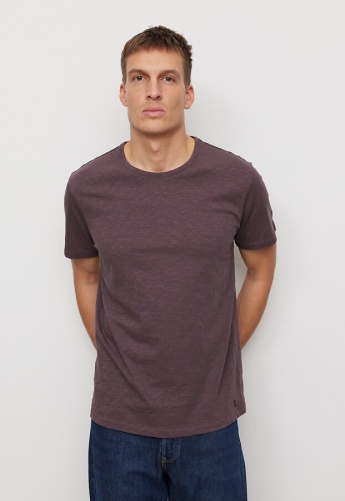 T-Shirt "Bay" - dark grape