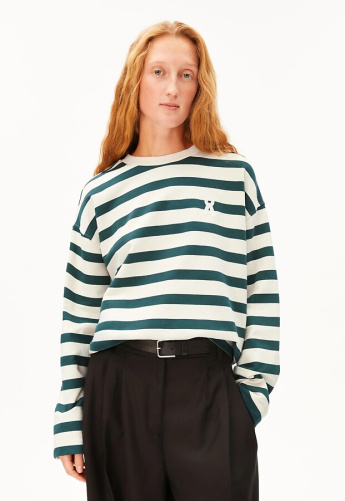Sweatshirt "Iconic A Frankaa Bold" - undyed/midnight reef