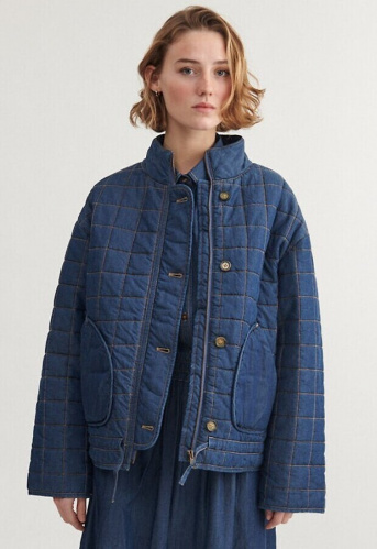 Bine Bomber Jacket - mid blue