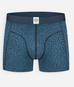 Boxer-Brief "Blue Fish" - blau