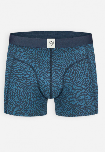 Boxer-Brief "Blue Fish" - blau