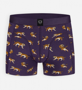 Boxer-Brief "Purple Tigers"