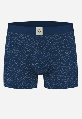 Boxer-Brief "Navy Mountains"