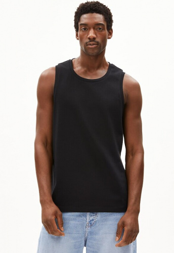 Heavyweight Tank-Top "Adriaan" - schwarz