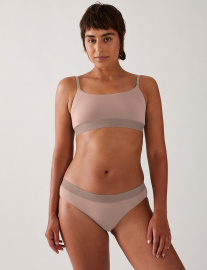 Bralette from Modal "Tovaa" - grey blush