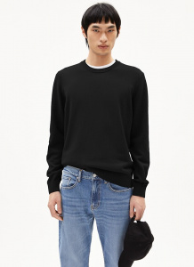 Feinstrickpullover "Loukaa" - black