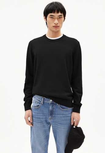 Feinstrickpullover "Loukaa" - black