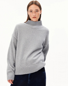 Kaschmir-Pullover "Kaarlin" - silver melange