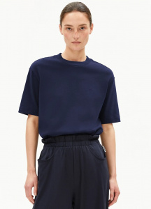 T-Shirt "Tarjaa" - tinted navy