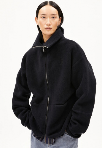 Fleece Jacket "Anaawil" - black