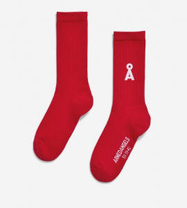 Socks "Saamus Bold" - scarlet red