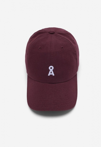 Cap "Yenaas Bold" - dark cranberry