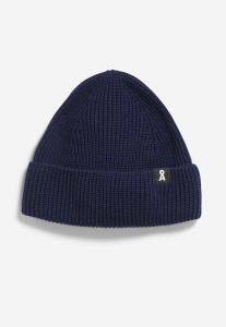 Wollstrickmütze "Nildaao Wool" - tinted navy