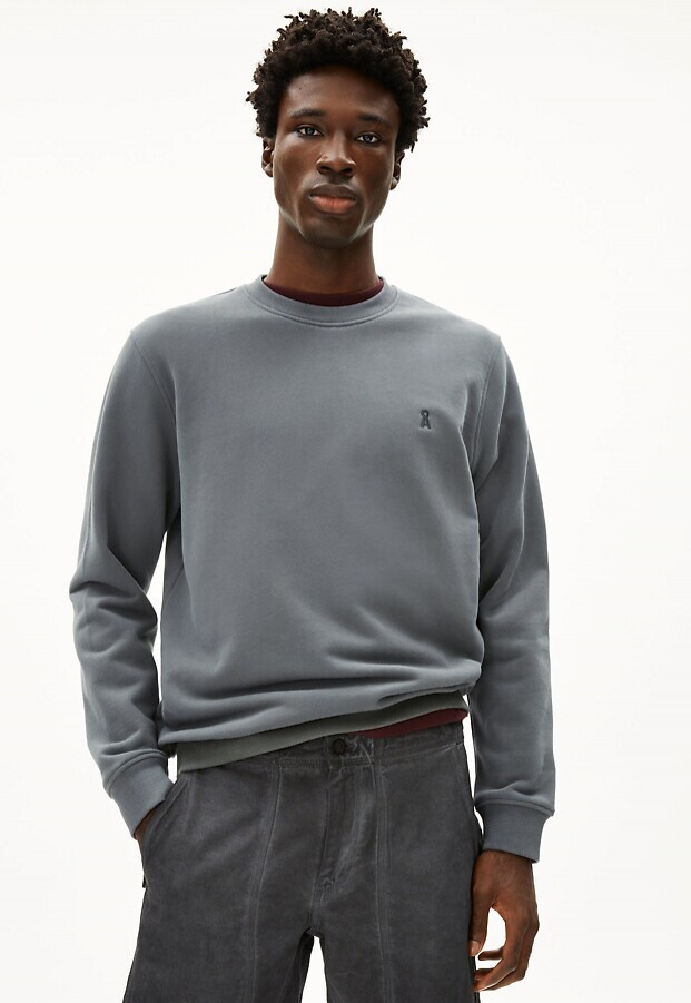 Sweatshirt "Baaro Loop" - space steel