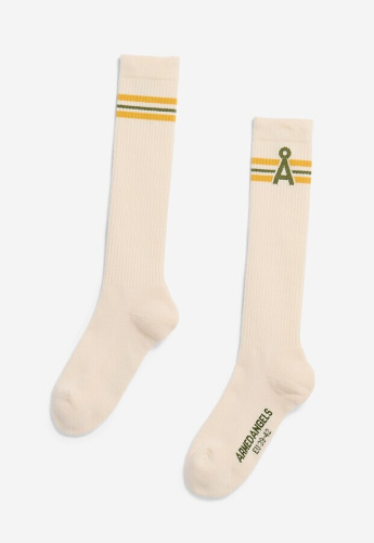 Socks "Caarlo Stripes" - oatmilk