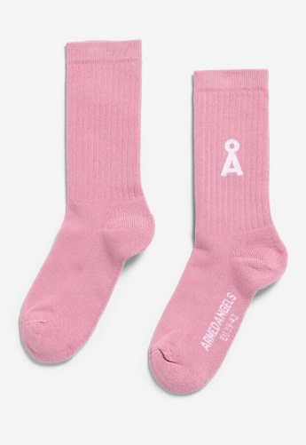 Socken "Saamus Bold" - washed berry