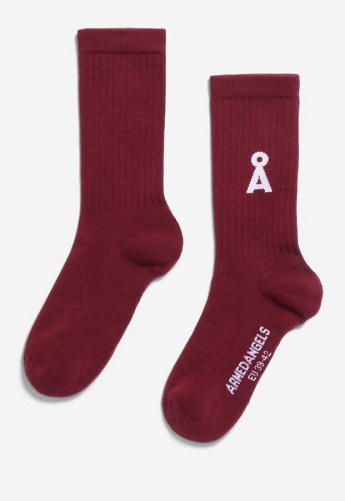 Socken "Saamus Bold" - velvet red