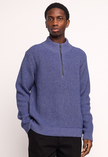 Woll-Troyer "Banjo" - bleu chine